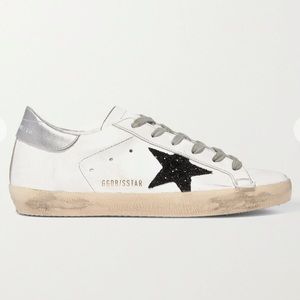 White Golden Goose Superstar Leather Sneakers